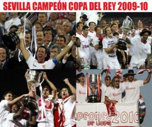Układanka Sevilla mistrzem Copa del Rey 2009-2010