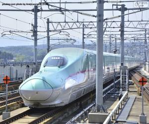 Układanka Shinkansen bullet train, Japonia