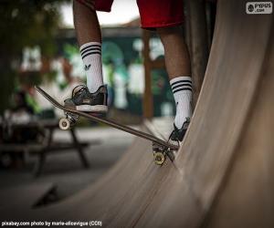 Układanka Skateboarding