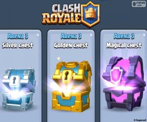 Układanka Skrzynie, Clash Royale