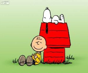 Układanka Snoopy i Charlie Brown