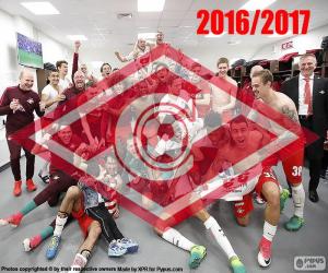 Układanka Spartak Moskwa, mistrz 2016-2017