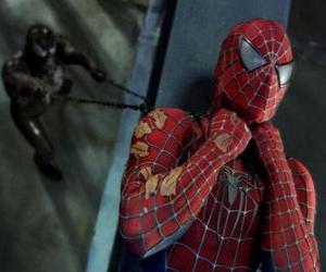 Układanka Spiderman złowionych w Venom