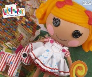 Układanka Spot Splatter Splash Lalaloopsy z zwierzaka, zebra