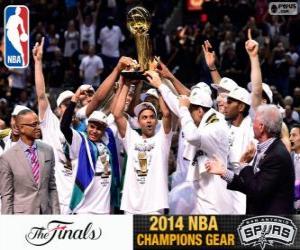 Układanka Spurs, mistrzów NBA 2014