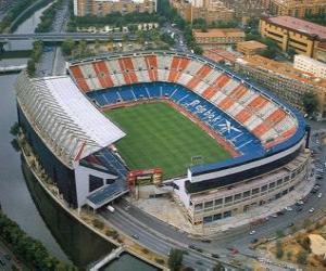 Układanka Stadion Atlético de Madrid - Vicente Calderón -