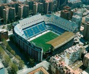 Układanka Stadium of Valencia CF - Mestalla -