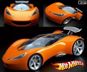 Układanka Supersamochód Hot Wheels