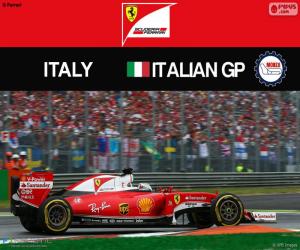Układanka S.Vettel G.P Włochy 2016