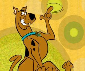 Układanka Słynny pies Scooby Doo