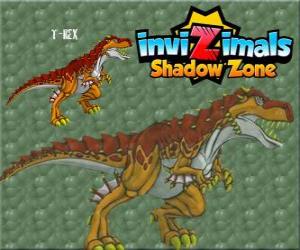 Układanka T-Rex. Invizimals Następny wymiar. Potężny T-Rex jest Invizimala dinozaurów