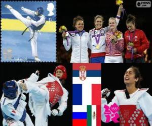 Układanka Taekwondo kobiet ponad 67kg Londyn 2012