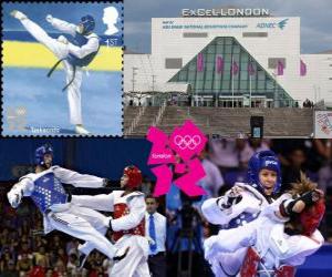 Układanka Taekwondo - London 2012-