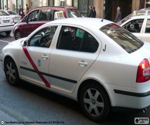 Układanka Taksówka z Madryt