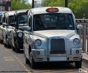 Układanka Taksówki w Londynie