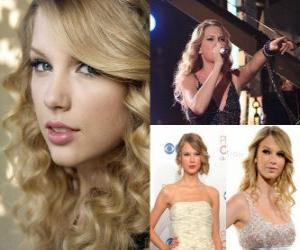 Układanka Taylor Swift to piosenkarz muzyki country.