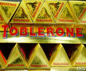 Układanka Toblerone logo