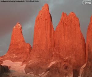 Układanka Torres del Paine, Chile