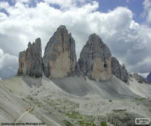 Układanka Tre Cime di Lavaredo