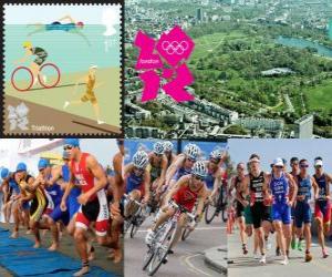 Układanka Triathlon - London 2012-