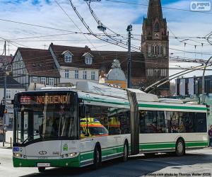 Układanka Trolejbus