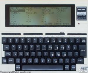 Układanka TRS-80 Model 100 (1983)