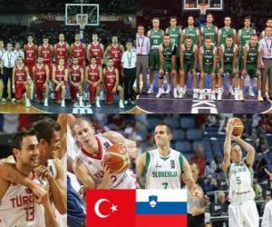 Układanka Turcja - Słowenia, mecze ćwierćfinałowe, 2010 FIBA World Turcji