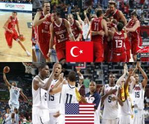 Układanka Turcja vs Stany Zjednoczone, Final, 2010 FIBA World Championship w Turcji