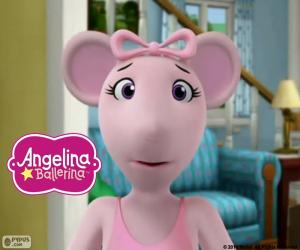 Układanka Twarz Angelina Ballerina