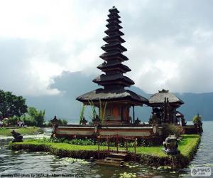 Układanka Ulun Danu Batur świątyni