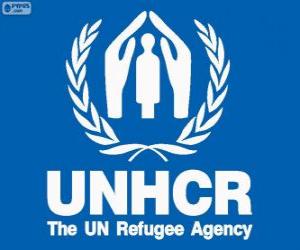 Układanka UNHCR logo, Wysoki Komisarz Narodów Zjednoczonych ds. Uchodźców