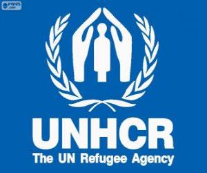 Układanka UNHCR logo, Wysoki Komisarz Narodów Zjednoczonych ds. Uchodźców