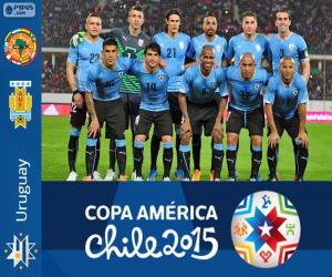 Układanka Urugwaj Copa America 2015