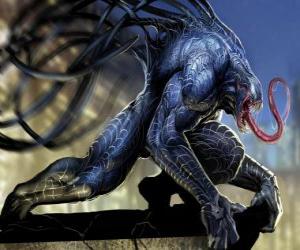 Układanka Venom to symbiont formy życia i jedną z Spider-Man wrogowie