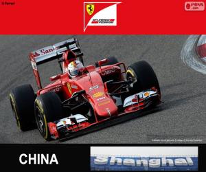 Układanka Vettel G.P Chin 2015