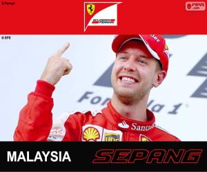 Układanka Vettel GP Malezji 2015