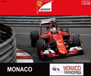 Układanka Vettel GP Monako 2015