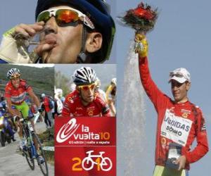 Układanka Vicenzo Nibali (Liquigas) mistrzem Tour of Spain 2010
