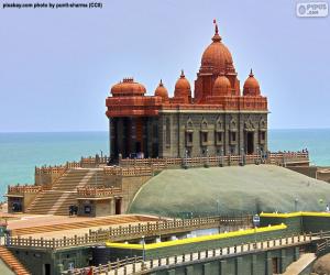 Układanka Vivekananda Rock Memorial, Indie