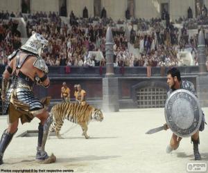 Układanka Walki gladiatorów