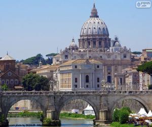Układanka Watykan, Rzym, Włochy