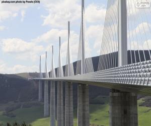 Układanka Wiadukt Millau, Francja