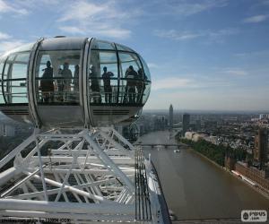 Układanka Widok z London Eye