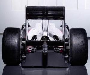 Układanka Widok z tyłu, BMW Sauber C29