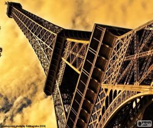 Układanka Wieża Eiffla Paryż