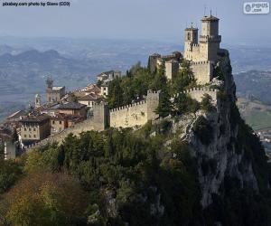 Układanka Wieża Guaita, San Marino