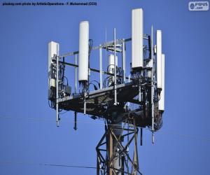 Układanka Wieża telekomunikacyjna 5g