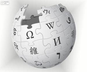 Układanka Wikipedia logo