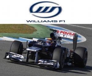 Układanka Williams FW34 - 2012 -