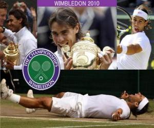 Układanka Wimbledon 2010 Rafael Nadal Champion